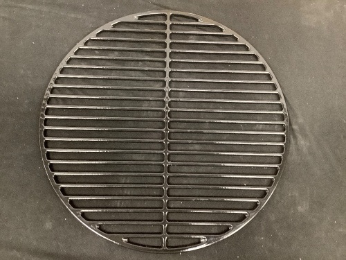 18 3/16 inches Cast Iron Cooking Grid Grates Replacement for Big Green Egg Large Vision Grill VGKSS-CC2, B-11N1A1-Y2A - Lot 457