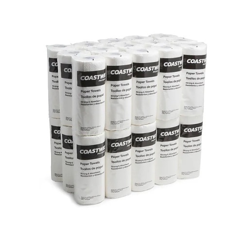 Coastwide Professional Kitchen Rolls Paper Towel, 2-Ply, White, 85 Sheets/Roll, 30 Rolls/Carton (CW21810CT) Final Price $39.69 - Lot 6513