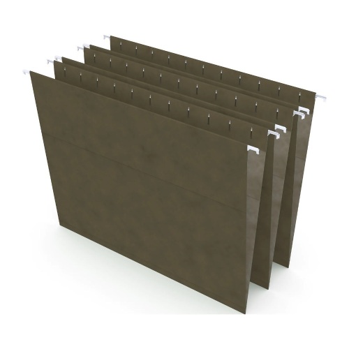 Staples Hanging File Folder, 5-Tab, 50/Box - Lot 6544