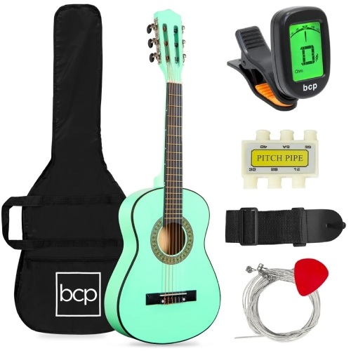 Kids Acoustic Guitar Beginner Starter Kit with Carrying Case - Lot 7194