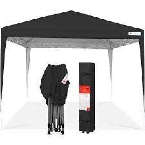 Outdoor Portable Pop Up Canopy Tent w/ Carrying Case, 10x10ft - Lot 7246