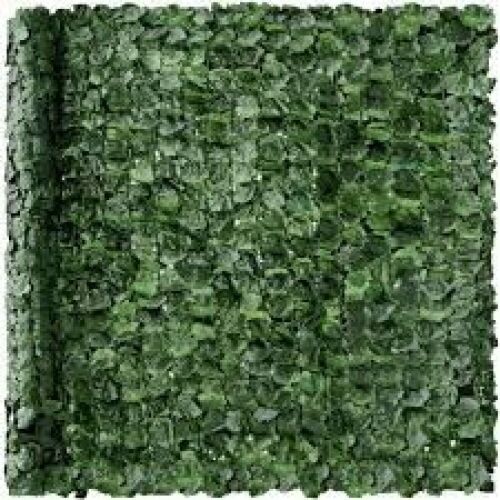 Outdoor Faux Ivy Privacy Screen Fence - Lot 7250