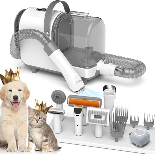 Bunfly Pet Clipper Grooming Kit and Vacuum - Lot 7345