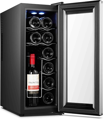 High life 12 Bottle Wine Cooler Refrigerator - Lot 7342