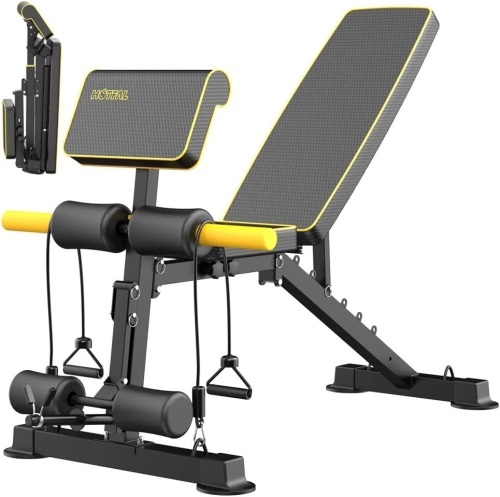 HOTFAL Adjustable Weight Bench - Lot 7442
