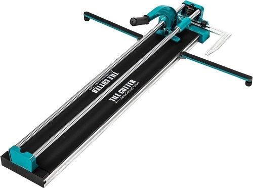 ZELCAN Manual Tile Cutter for Ceramic Tiles or Porcelain Tiles| For Professional, DIY, or Weekend Warriors| Adjustable Laser Guide for Precision Cutting| Anti-Skid Feet| Ergonomic Handle (40 inch) - Lot 7321