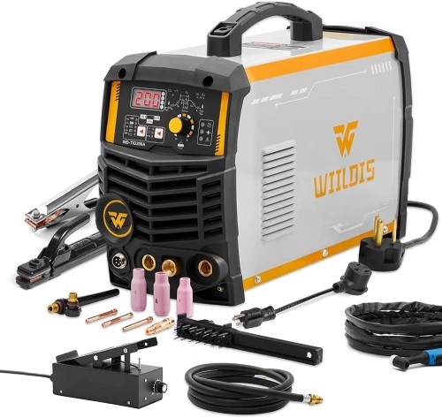 WIILDS Aluminum TIG Welder with Pulse - Lot 7389