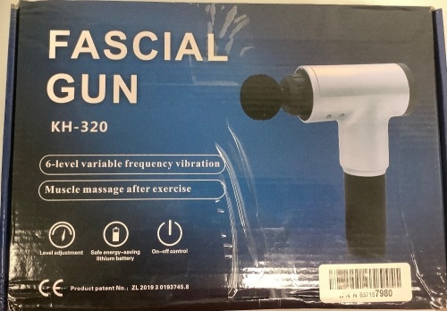 Fascial Gun Deep Tissue Massager, E-Comm Return, Sold As-is - Lot 10