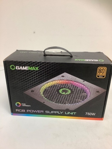 GameMax RGB Power Supply, E-Comm Return - Lot 18