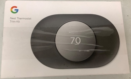 Google Nest Thermostat Trim Kit, E-Comm Return, Sold As-is - Lot 19