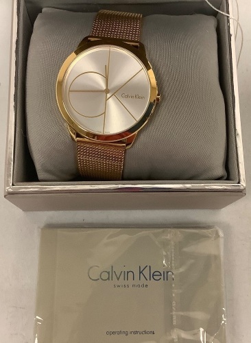 Calvin Klein Unisex K3M21526 Minimal Watch, Appears New, Sold As-is - Lot 24