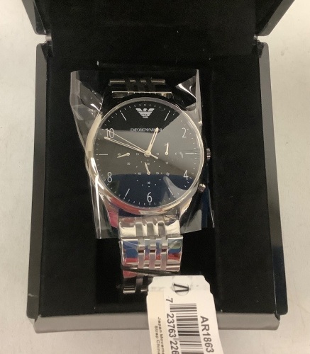 Emporio Armani Men's AR1863 Sport Silver Watch, Appears New, Sold As-is - Lot 26