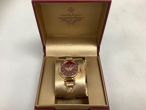 Nanette Lepore Wonder Woman Watch, Appears New - Lot 28