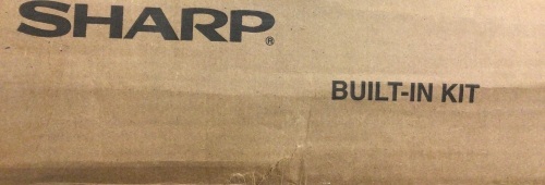 Sharp Microwave Oven 30" Trim Kit, Appears New, Sold As-is - Lot 37