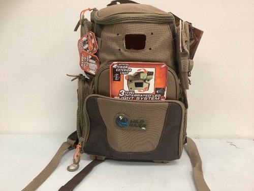 Wild River Tackle Tek Nomad Lighted Backpack, Missing Light, E-Commerce Return, Sold as is - Lot 51