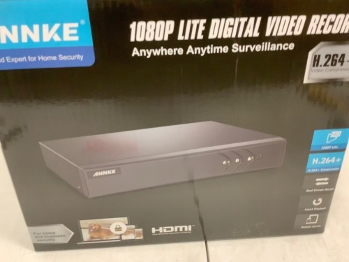 Annke 1080P Lite Digital Video Recorder, E-Commerce Return, Sold as is,  - Lot 59