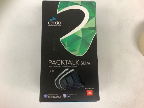 Cardo Packtalk Slim, E-Comm Return, One Mic Doesnt Work - Lot 109