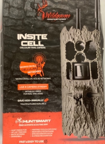 Lot of (5) Wildgame Innovations Insite Cell Trail Camera, E-Comm Return, Sold As-is - Lot 128