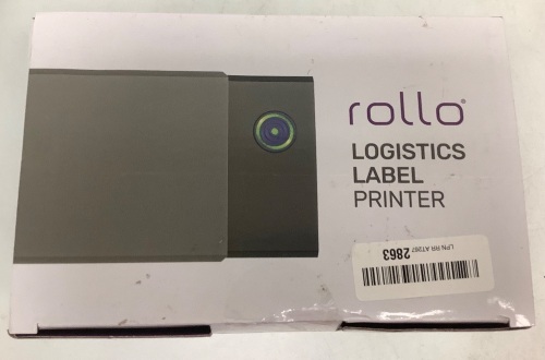 Rollo Logistics Thermal Label Printer, Appears New, Sold As-is - Lot 144