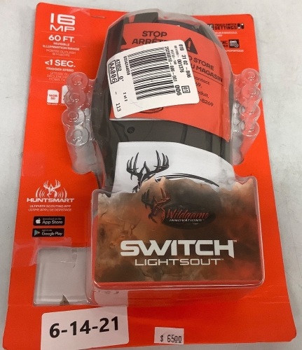 Lot of (2) Wildgame Innovations Switch Trail Camera, E-Comm Return, Sold As-is - Lot 147