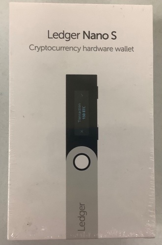 Ledger Nano S Cryptocurrency Hardware Wallet, New, Sold As-is - Lot 154