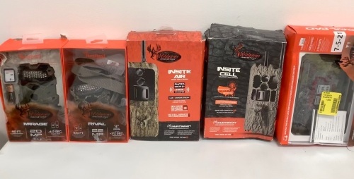 Lot of (5) Wildgame Innovations Trail Cameras, E-Commerce Return, Sold as is - Lot 179