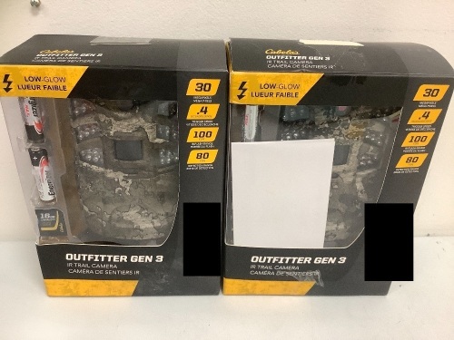 Lot of (2) Trail Cameras, E-Commerce Return, Sold as is - Lot 180