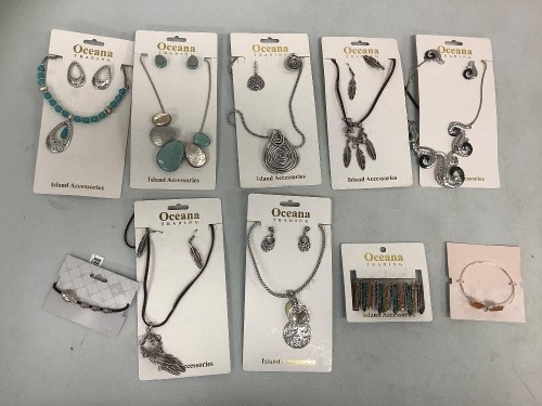 Lot of (10) Jewelry Pieces, E-Commerce Return, Sold as is - Lot 188