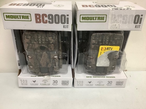 Lot of (2) Moultrie Trail Cameras, E-Commerce Return, Sold as is - Lot 190