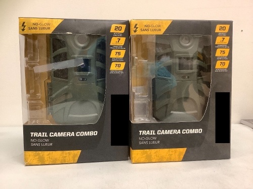 Lot of (2) Trail Cameras, E-Commerce Return, Sold as is - Lot 196