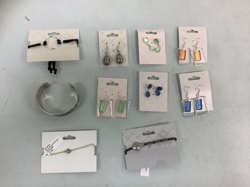 Lot of (10) Jewelry Pieces, E-Commerce Return, Sold as is - Lot 198