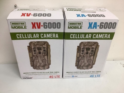 Lot of (2) Moultrie Trail Cameras, E-Commerce Return, Sold as is - Lot 200