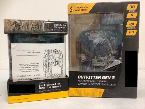 Lot of (2) Trail Cameras, E-Commerce Return, Sold as is - Lot 206