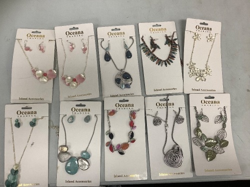Lot of (10) Jewelry Pieces, E-Commerce Return, Sold as is - Lot 207