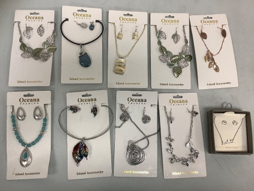 Lot of (10) Jewelry Pieces, E-Commerce Return, Sold as is - Lot 217