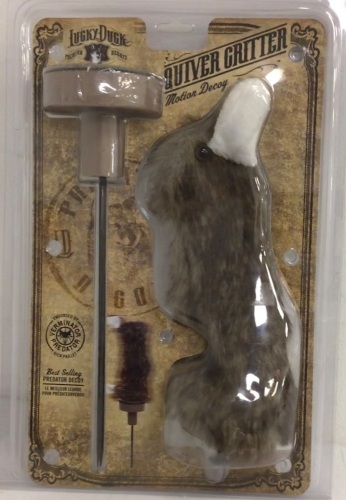 Lucky Duck Quiver Critter Decoy w/ Metal Stake, E-Comm Return, Sold As-is - Lot 229