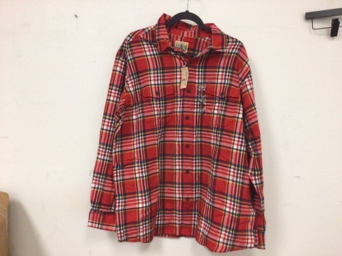 RedHead Bear Creek Plaid Flannel Long-Sleeve Shirt Men's XL, E-Comm Return, Sold As-is - Lot 251