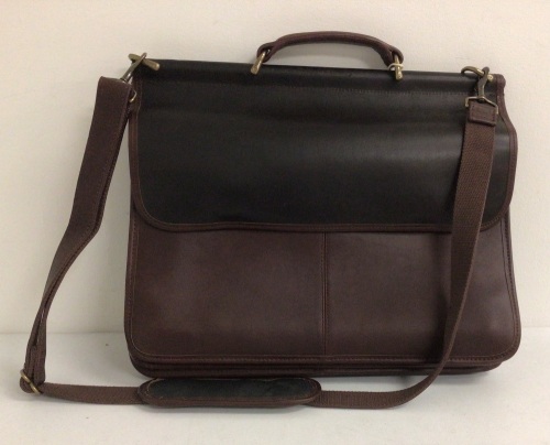 Bob Timberlake Leather Laptop Bag, New w/ Damage, Sold As-is - Lot 257