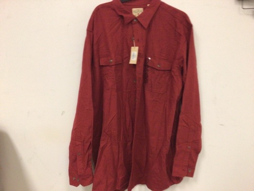 RedHead Bear Creek Solid Flannel Long-Sleeve Shirt, E-Comm Return, Sold As-is - Lot 261