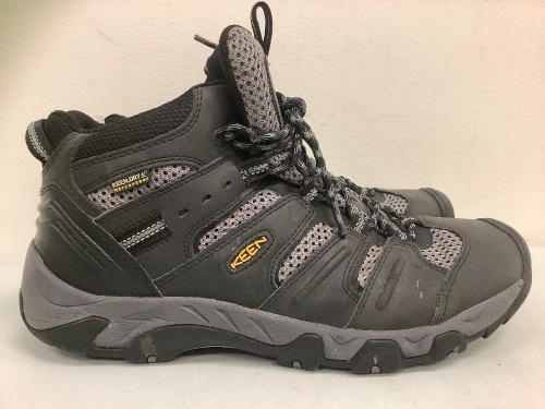 Lot of (2) KEEN Hiking Boots Men's 10.5 and Merrell Hiking Boots Men's 12, Appears New, Sold As-is - Lot 264