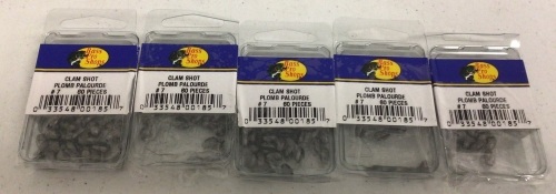 Lot of (5) Clam Shot Weights, E-Comm Return, Sold As-is - Lot 273