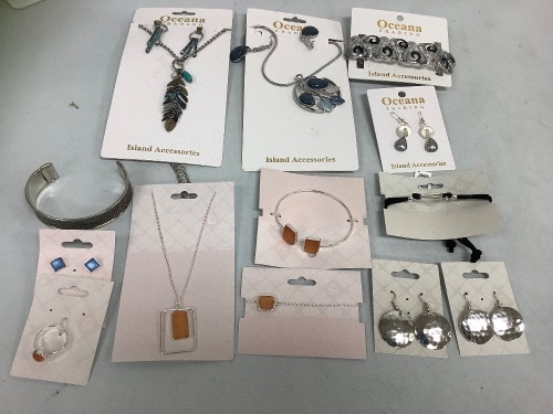 Lot of (13) Assorted Jewelry Pieces, Appears New, Sold As-is - Lot 293