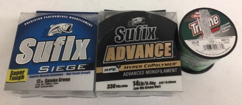 Lot of (3) Fishing Line, E-Comm Return, Sold As-is - Lot 294