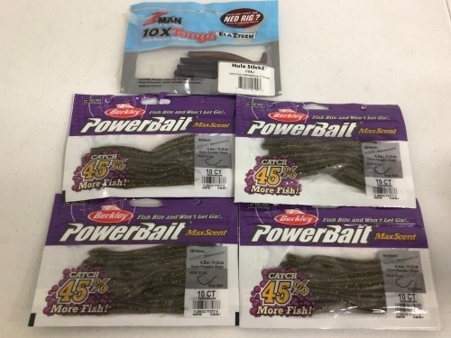 Lot of (5) Fishing Lures, E-Comm Return, Sold As-is - Lot 314