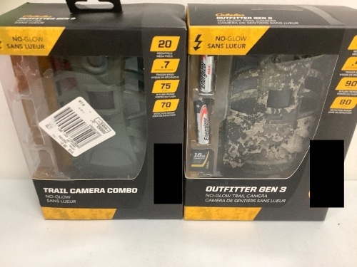 Lot of (2) Trail Cameras, E-Commerce Return, Sold as is - Lot 591