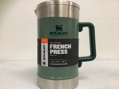 Stanley French Press, Dented on Top, New w/ Damage, Sold as is - Lot 96