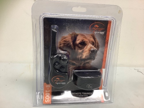Sport Dog 100 Yard Remote Trainer, Missing Charger, E-Commerce Return, Sold as is - Lot 141
