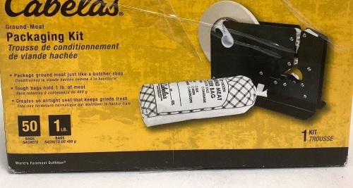 Meat Packaging Kit, Appears New, Sold as is - Lot 592