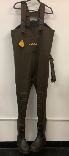 Mens Waders, 10R, Appears New, Sold as is - Lot 447