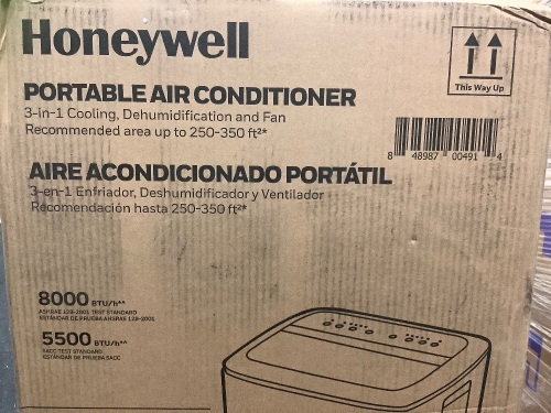 Honeywell Portable Air Conditioner, Appears New, Powers Up, Sold as is - Lot 516